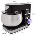 Syntrox KM-5.0L-Basic-Black food processor kneading machine 5.0 liters 1000 watts