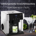 Syntrox IC-150W-LCD-Turku Digitaler 2 in 1 Eiswürfelbereiter mit Eiswasserfunktion und LCD