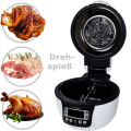 Syntrox AF-1400W-25 black turbo hot-air fryer