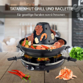 Syntrox RAC-TAT-1500W Grill Raclette für 6 Personen