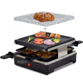 Syntrox RAC-600W Brienz stainless steel design raclette with grill plate