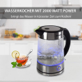 Syntrox WK-2000W-1.7G_Rio 1.7 liter stainless steel glass kettle