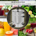 Syntrox DK-1500W-SS-8.5L steam juicer juicer stainless steel with heating element