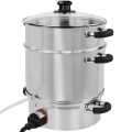 Syntrox DK-1500W-SS-8.5L steam juicer juicer stainless steel with heating element