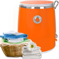 Syntrox WM-380W Orange 3.0 kg washing machine with spin dryer