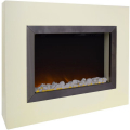 Syntrox WKF-2000W wall-mounted fireplace XXL with heating and flame effect